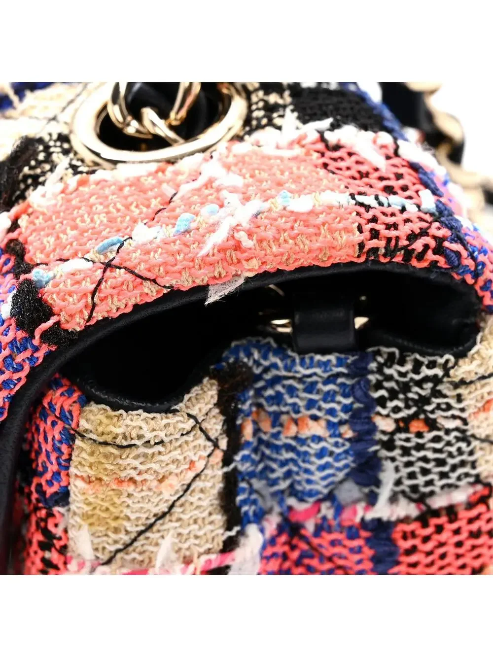 Chanel Tweed Quilted Mini Rectangular #284934C47B